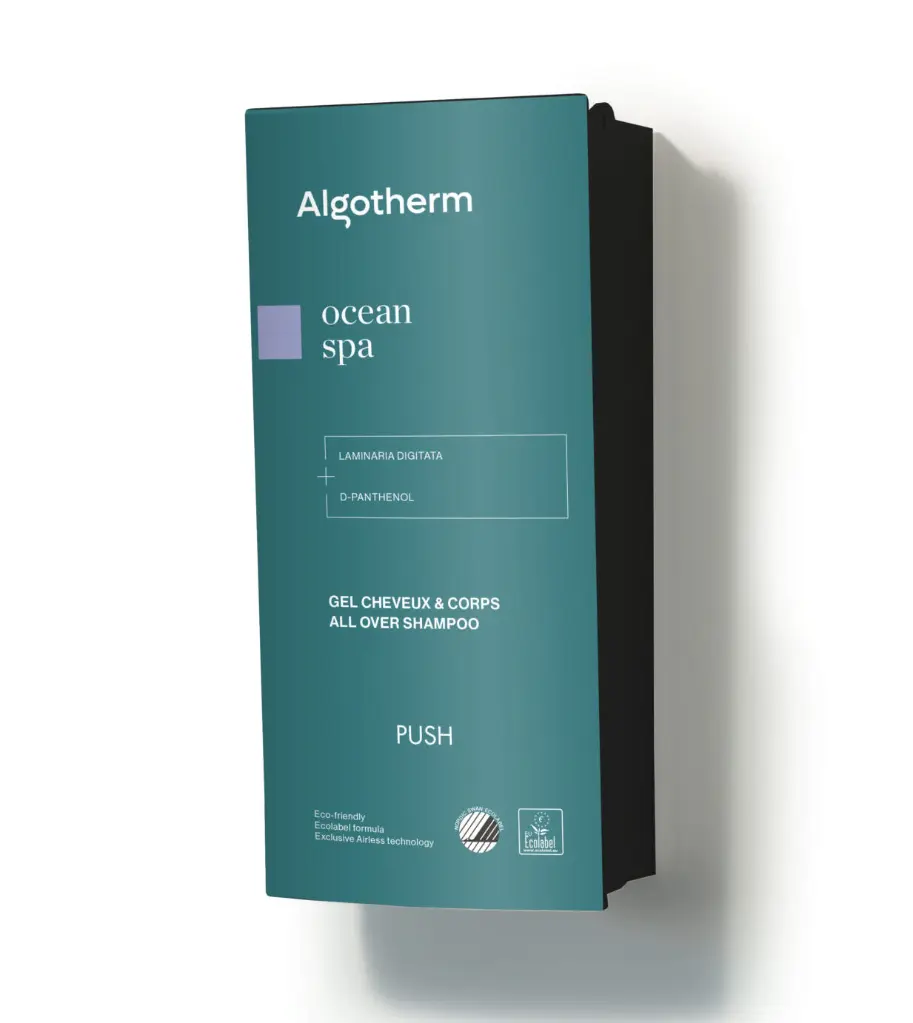 Algotherm liquid soap wall dispenser.webp