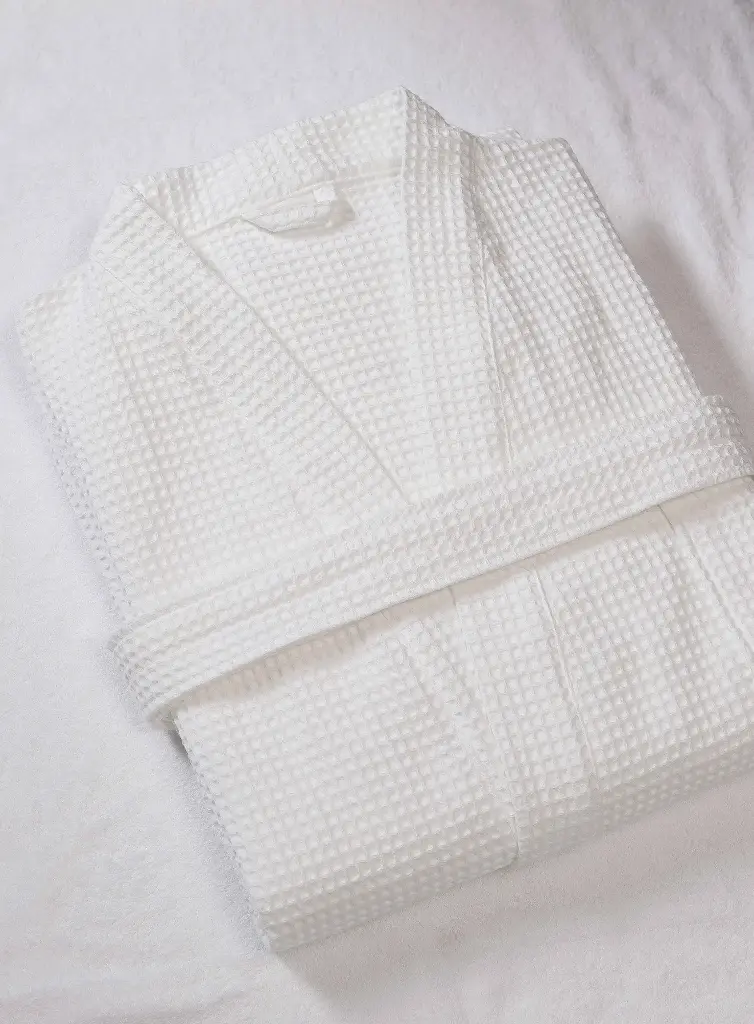 Ensím Waffle baðsloppar – Léttir, stílhreinir og notalegir