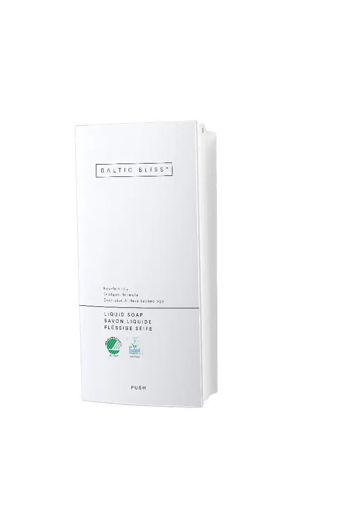Baltic Bliss Ecosource Skammtari fyrir hótelherbergi - Handsápa - Hvítur