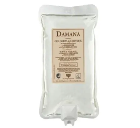Damana Earth & Sun body lotion áfylling – 375 ml 