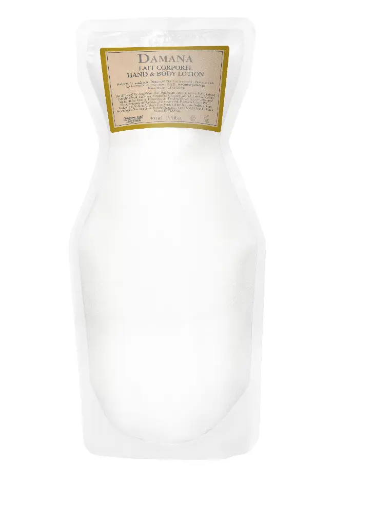 Damana Earth & Sun body lotion – 400 ml áfyllingarpoki