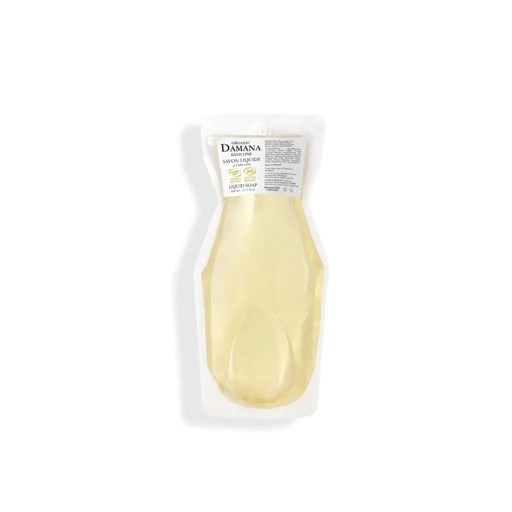 Damana Organic fljótandi handsápa áfyllingarpoki - 400 ml (Ecofill)