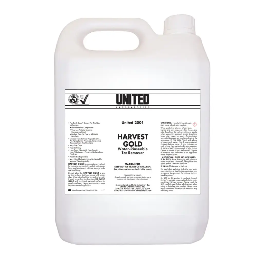 [HG5 - Tjöruhreinsir] Harvest Gold 5L - Vatnshreinsanlegur Tjöruhreinsir