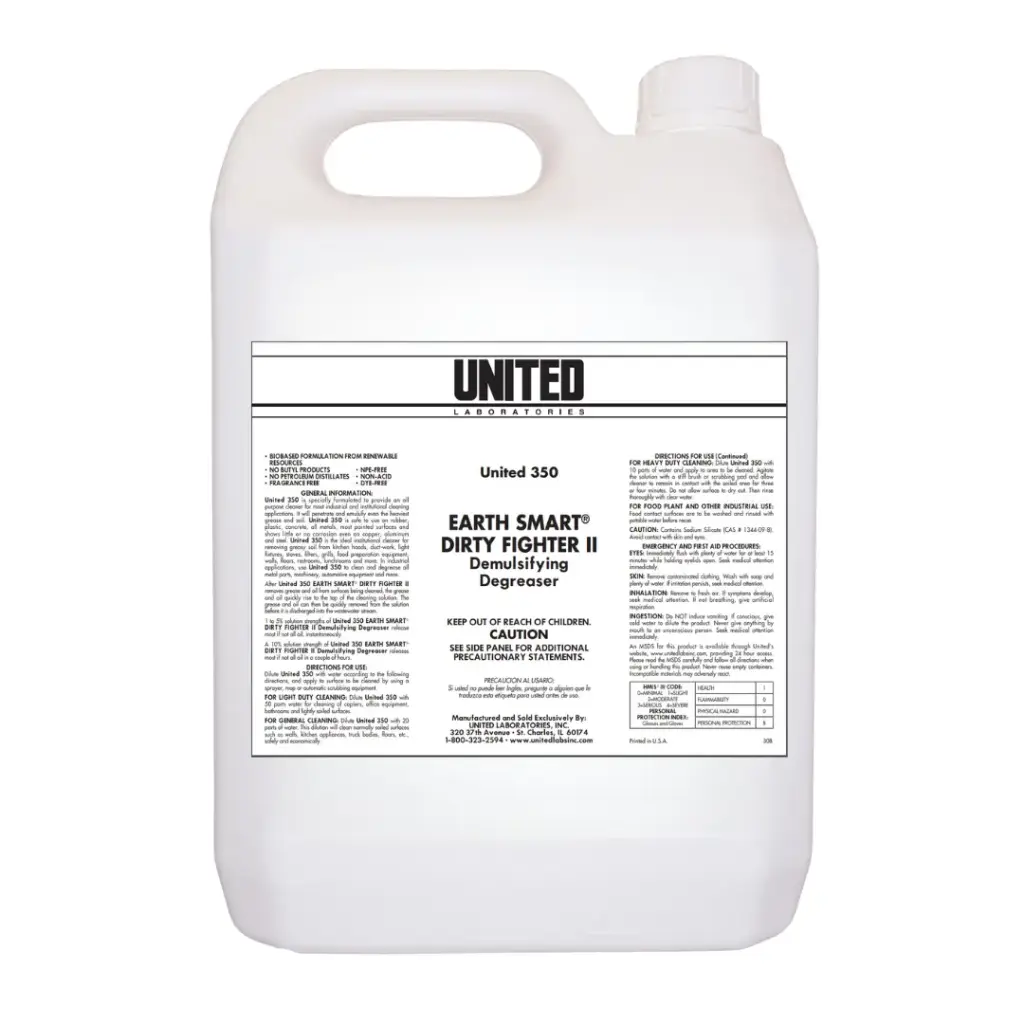 [U350-5] United 350 Alhliða Fituhreinsir 5L