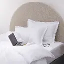 HÓTELKODDAVER FYRIR 50x90cm KODDA – SATIN LUXE 300