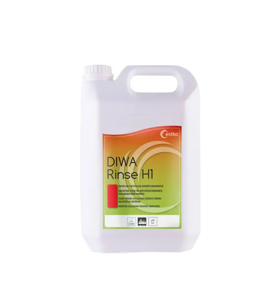DIWA Rinse H1 – Umhverfisvænn uppþvottagljái fyrir iðnaðaruppþvottavélar
