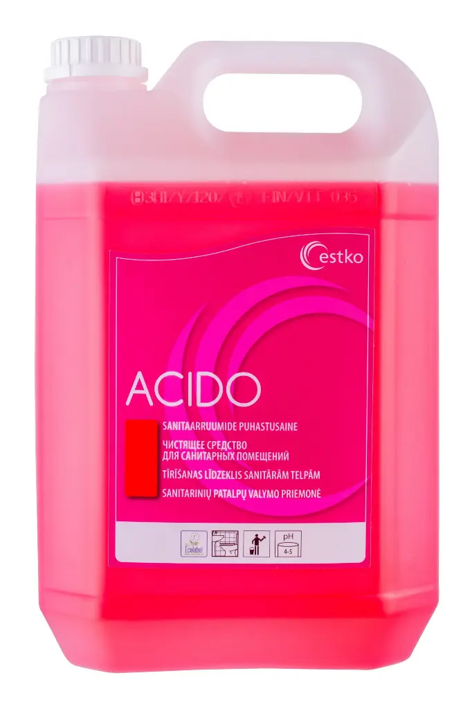 [Acido5] Acido 5L – Umhverfisvænn salernishreinsir fyrir daglega notkun