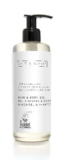 Baltic Bliss Ecopump Hár- & Líkamsgel 300ml - Skammtari fyrir hótelherbergi