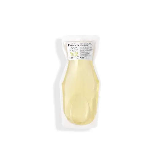 Damana Organic hár- og líkamsgel áfyllingarpoki - 400 ml (Ecofill)