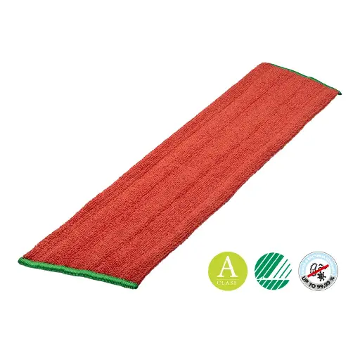 [MSD421TRRD] Duotex Ergo Plus Örtrefjamoppa Rauð - 47cm